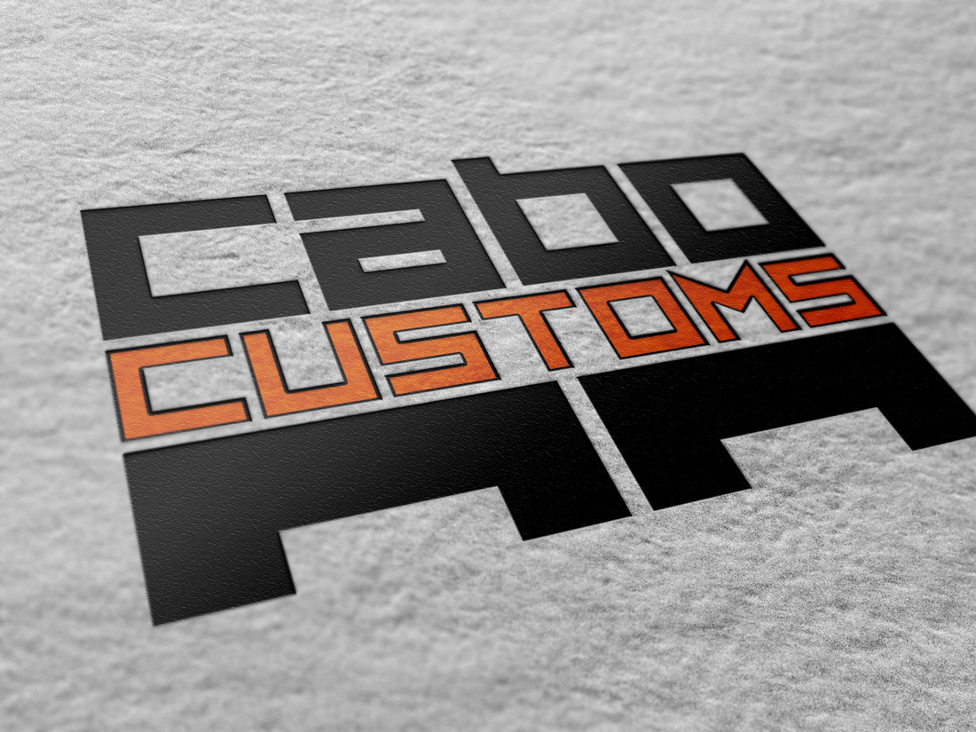 Cabo Customs - Oregon logo design