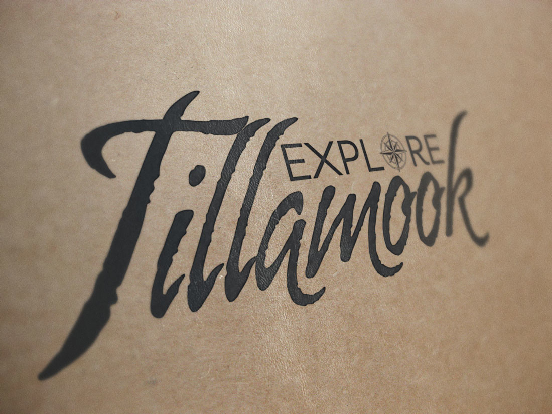 Explore Tillamook - Oregon logo design